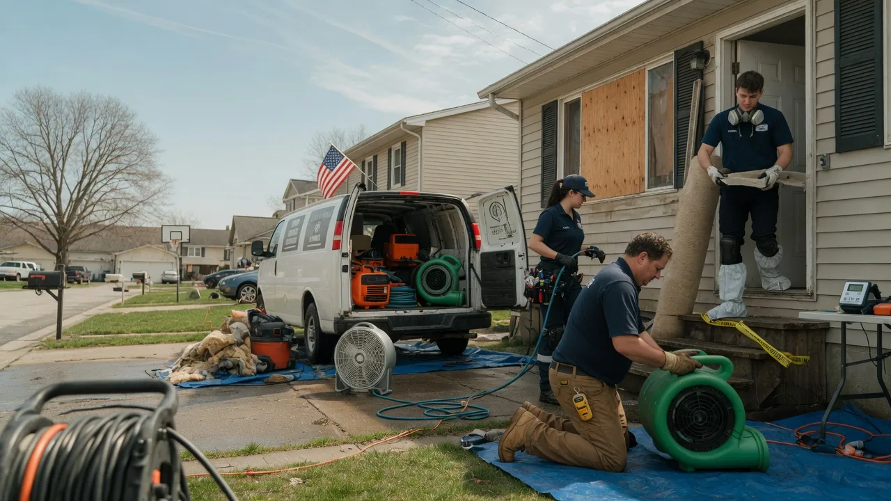 Water Damage Restoration in Pinckney, MI near me